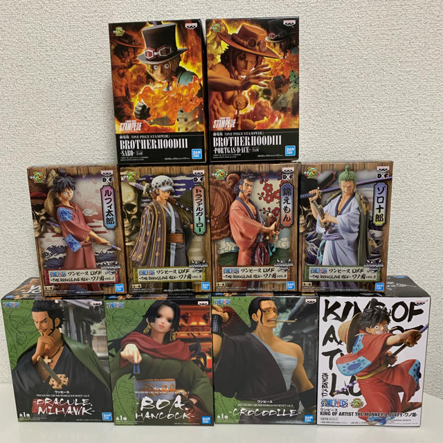 新品未開封】ワンピース フィギュア まとめ売り 新品未開封】ワンピース フィギュア まとめ売り