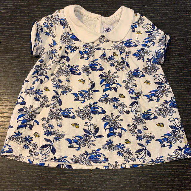 PETIT BATEAU(プチバトー)のプチバトー  36Mカットソーセット キッズ/ベビー/マタニティのキッズ服女の子用(90cm~)(Tシャツ/カットソー)の商品写真