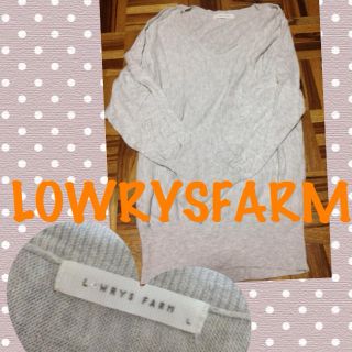 ローリーズファーム(LOWRYS FARM)のLOWRYSFARM薄手ロングニット♡(ニット/セーター)