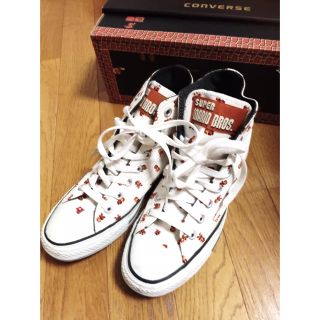 コンバース(CONVERSE)の【新品未使用】マリオ×コンバース(スニーカー)