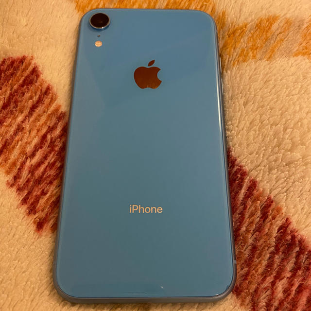 高質 - iPhone iphone ブルー　SIMフリー 64GB XR スマートフォン本体