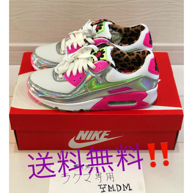 NIKE - 新品‼️ air max 90 lx アトモス 限定 atmos ヒョウ柄の通販 by