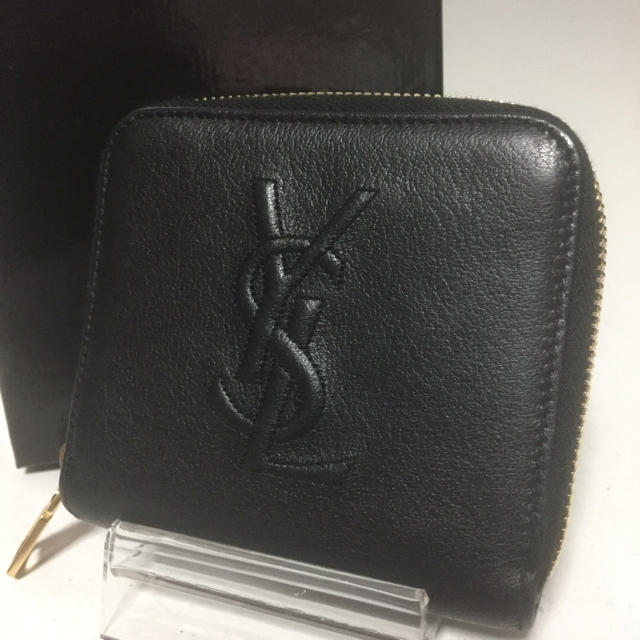 美品 Saint Laurent リヴゴーシュ　二つ折り財布