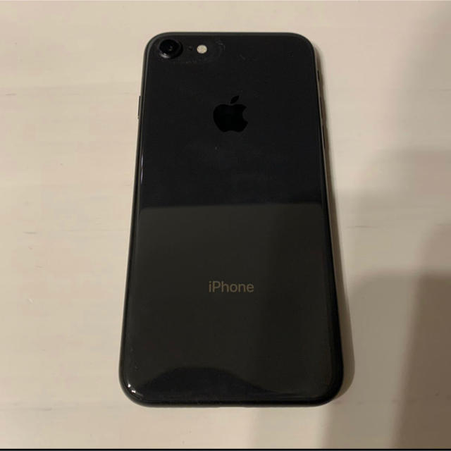 【美品】 iPhone 8 Space Gray 64 GB SIMフリー ほぼ新品