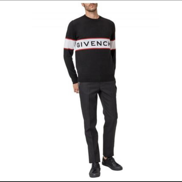 GIVENCHY ロゴ入りニット