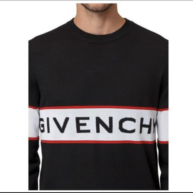 GIVENCHY(ジバンシィ)のGIVENCHY ロゴ入りニット メンズのトップス(ニット/セーター)の商品写真