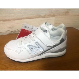 ニューバランス(New Balance)の新品 19㎝ ニューバランス 996レザー  キッズスニーカー 白 ホワイト(スニーカー)