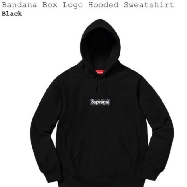 Supreme Bandana Box Logo Hooded Sweat