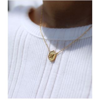 エナソルーナ(Enasoluna)のエナソルーナLucky letter charm necklace  H ♪(ネックレス)