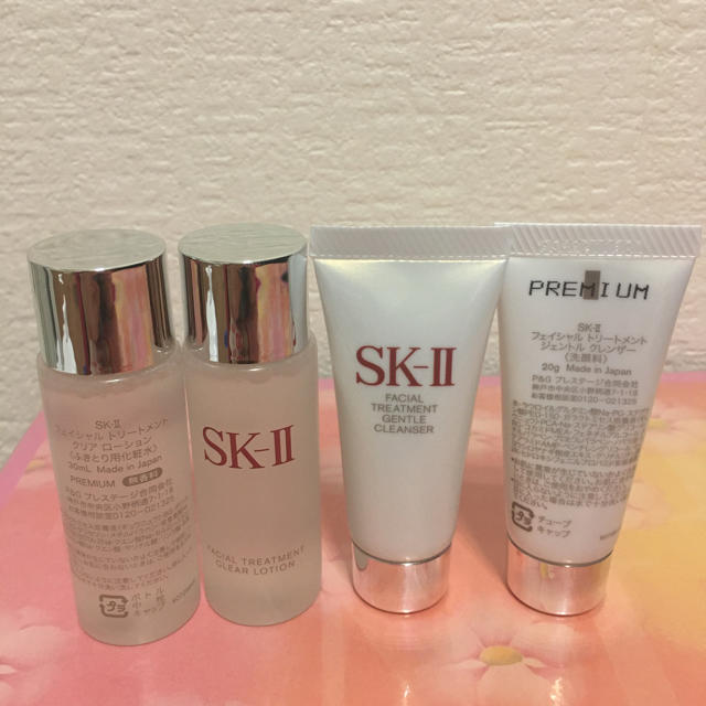 SK-II(エスケーツー)のSK-II フェイシャルトリートメントクリアローション　洗顔料　サンプル コスメ/美容のキット/セット(サンプル/トライアルキット)の商品写真
