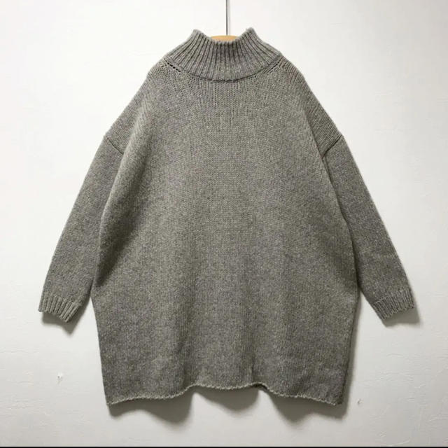 evam eva（エヴァムエヴァ）ウール ヤク タートルネック