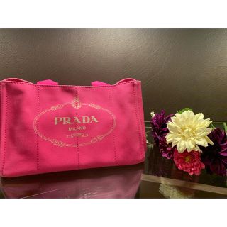 プラダ(PRADA)のプラダ カナパ ピンク(ハンドバッグ)