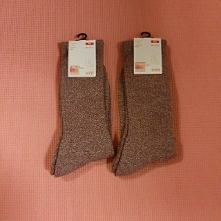 ユニクロ(UNIQLO)の【新品】ヒートテック靴下　メンズ2足セット(ソックス)