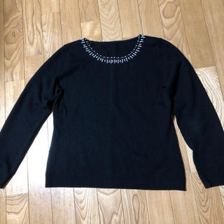 キース(KEITH)の美品　キースの黒のセーター(ニット/セーター)