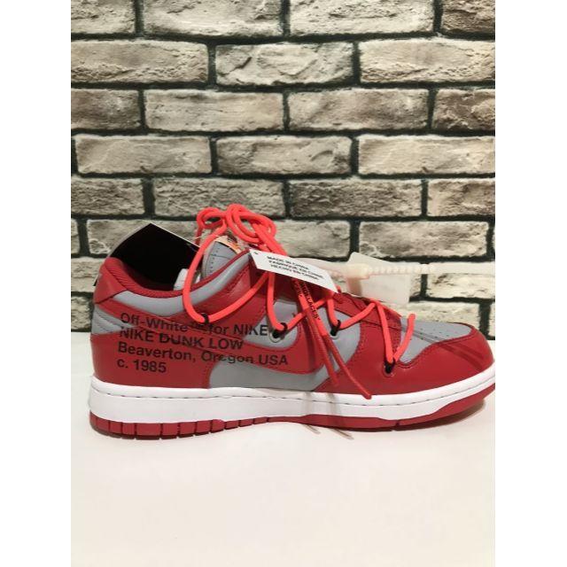OFF-WHITE - オフホワイト×ナイキ☆DUNK LOW ダンクレザースニーカーの ... オフホワイト×ナイキ★DUNK LOW ダンクレザースニーカー