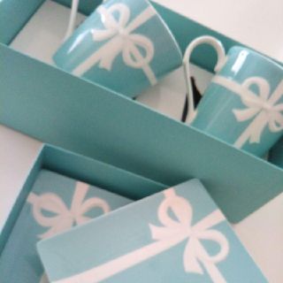 ティファニー(Tiffany & Co.)のTIFFANYブルーリボン4点セット(食器)