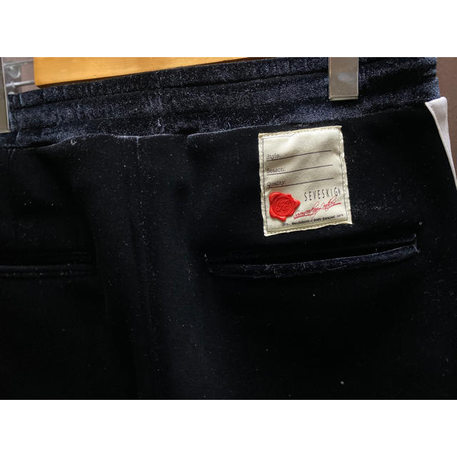 OFF-WHITE(オフホワイト)のSEVESKIG刺繍ジャージスキニーパンツ メンズのパンツ(その他)の商品写真