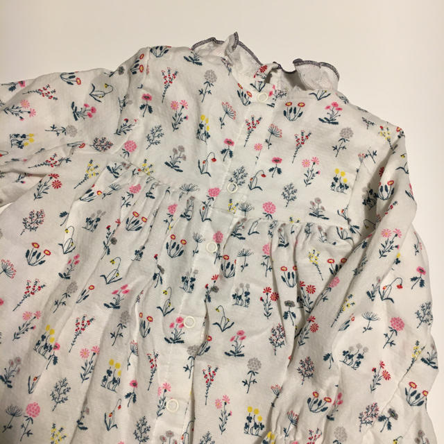 PETIT BATEAU(プチバトー)のうさん様　プチバトー♡ワンピース12m キッズ/ベビー/マタニティのベビー服(~85cm)(ワンピース)の商品写真