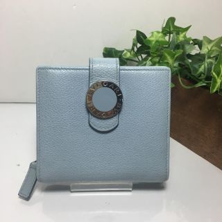 ブルガリ(BVLGARI)の美品❤️BVLGARI ロゴ  コンパクトウォレット(財布)