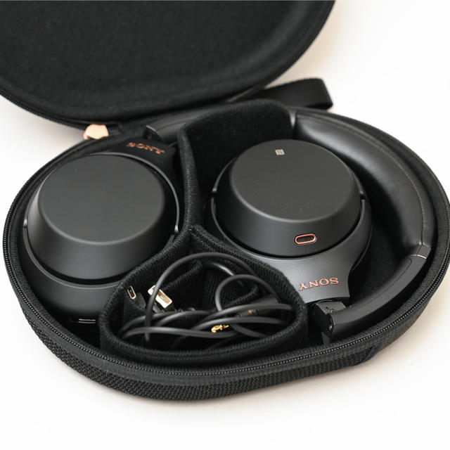 SONY WH-1000XM3 ノイズキャンセリングヘッドホン ブラック オシャレ ...