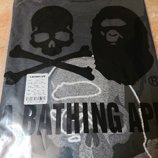 Tシャツ/カットソー(半袖/袖なし)MASTERMIND Vs A BATHING APE BE@RBRICKTee