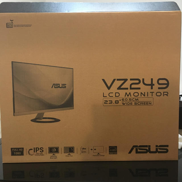 新品　ASUS フレームレス モニター 23.8インチ　ワイド IPS