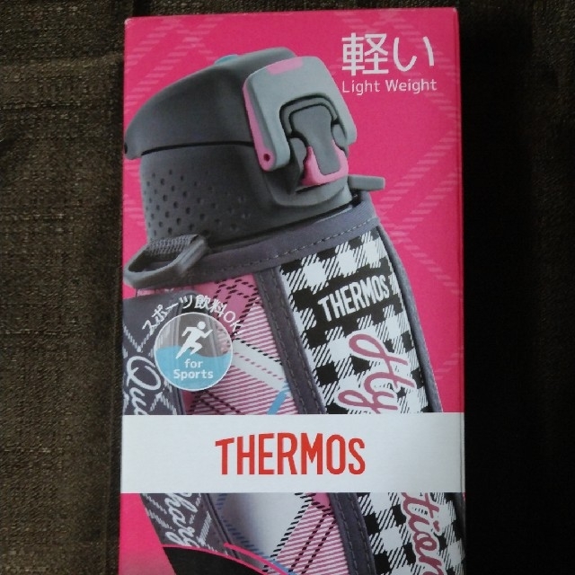 THERMOS(サーモス)のサーモス 真空断熱スポーツボトル 1.0L グレイギンガム FFZ-1002F インテリア/住まい/日用品のキッチン/食器(弁当用品)の商品写真