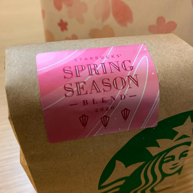 Starbucks Coffee(スターバックスコーヒー)のスターバックス スプリングシーズンブレンド2020 コーヒー豆 食品/飲料/酒の飲料(コーヒー)の商品写真