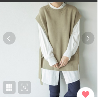 ローリーズファーム(LOWRYS FARM)のローリーズファーム サイドスリットベスト(ベスト/ジレ)