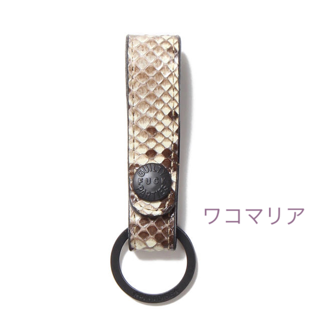 WACKO MARIA(ワコマリア)のPYTHON LEATHER KEY HOLDER WACKOMARIA メンズのファッション小物(キーホルダー)の商品写真