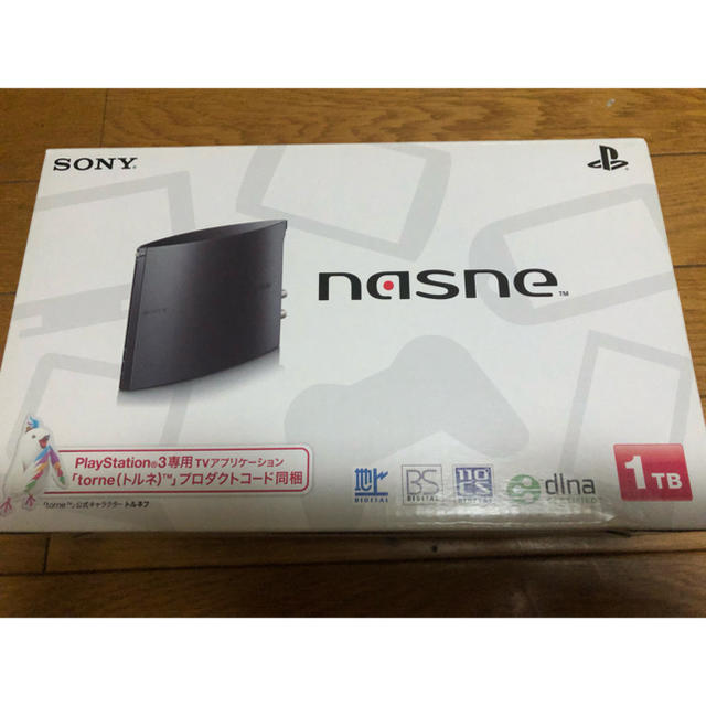 SONY(ソニー)のSONY nasne CECH-ZNR2J 413626 1TB エンタメ/ホビーのゲームソフト/ゲーム機本体(その他)の商品写真