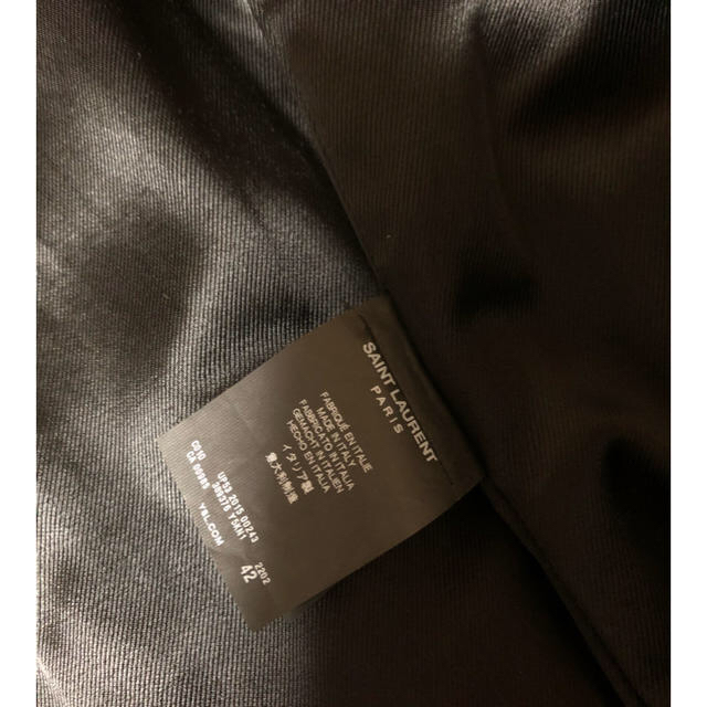 saint laurent サンローランパリ スエードレザージャケット 42 | www