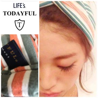 トゥデイフル(TODAYFUL)のヘアターバン♡TODAYFUL(ヘアバンド)