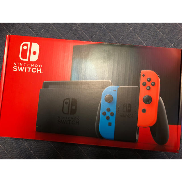 Nintendo Switch(ニンテンドースイッチ)のニンテンドー スイッチ ネオン カラー nintendo switch エンタメ/ホビーのゲームソフト/ゲーム機本体(携帯用ゲーム機本体)の商品写真