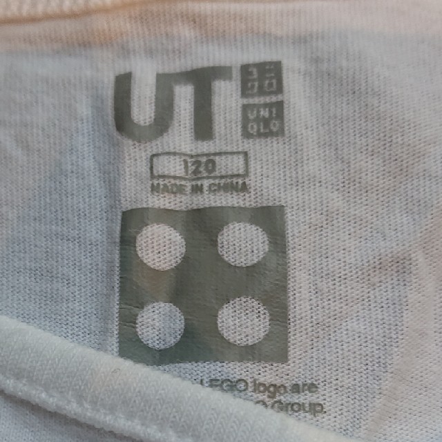 UNIQLO(ユニクロ)の美品＊レゴUT120サイズ キッズ/ベビー/マタニティのキッズ服女の子用(90cm~)(Tシャツ/カットソー)の商品写真