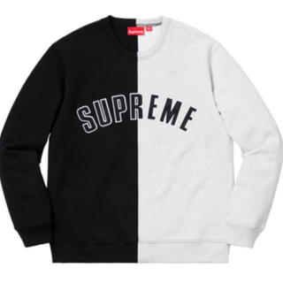 シュプリーム(Supreme)のsupreme 18aw split Crewneck Sweatshirt (スウェット)