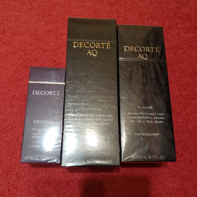 COSME DECORTE(コスメデコルテ)の限定値下げ！コスメデコルテAQ 3点セット COSME DECORTE コスメ/美容のスキンケア/基礎化粧品(美容液)の商品写真