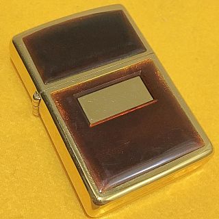 ジッポー(ZIPPO)のZIPPO 廃番 ゴールデントータス ヴィンテージ ゴールド 両面仕様 良品(タバコグッズ)