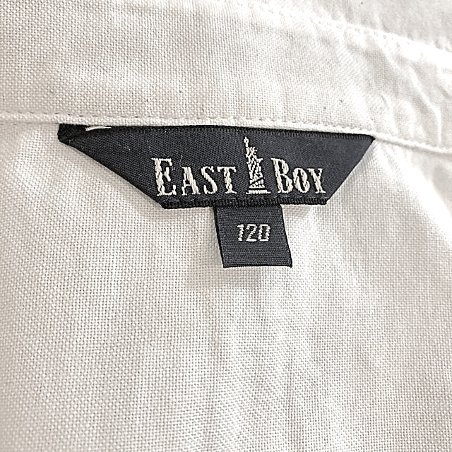 EASTBOY - EAST BOY イーストボーイ 白シャツ120の通販 by ハイドレンジア's shop｜イーストボーイならラクマ