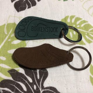 ビルケンシュトック(BIRKENSTOCK)のビルケンシュトック☆キーホルダーセット☆緑茶(キーホルダー)