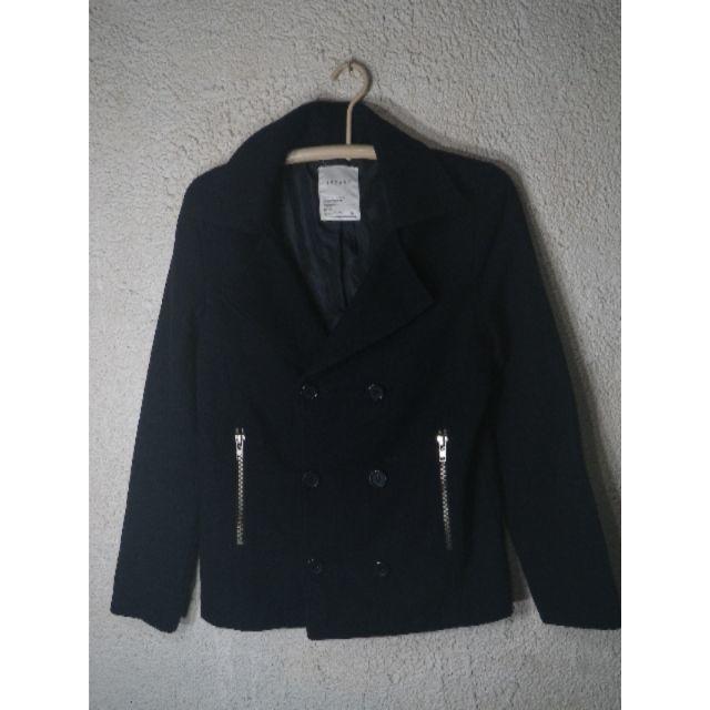 BROWNY(ブラウニー)の5655　BROWNY　レディース　ウール　混紡　pコート　ピーコート レディースのジャケット/アウター(ピーコート)の商品写真