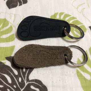 ビルケンシュトック(BIRKENSTOCK)のビルケンシュトック☆キーホルダーセット☆黒茶3(キーホルダー)