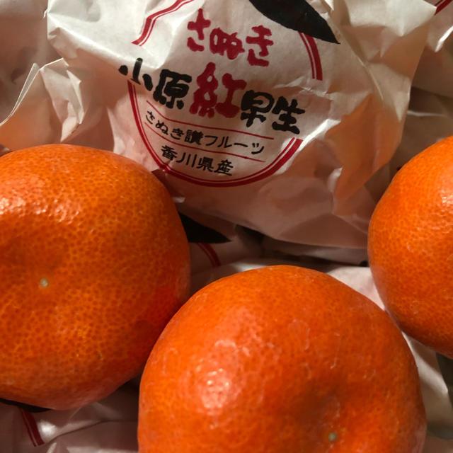 ははさん様専用  越冬さぬき紅MS×4箱&ひめ10p 食品/飲料/酒の食品(フルーツ)の商品写真