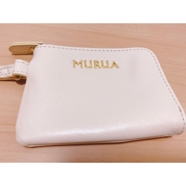 MURUA(ムルーア)のMURUA カードケース付きポーチ レディースのファッション小物(ポーチ)の商品写真