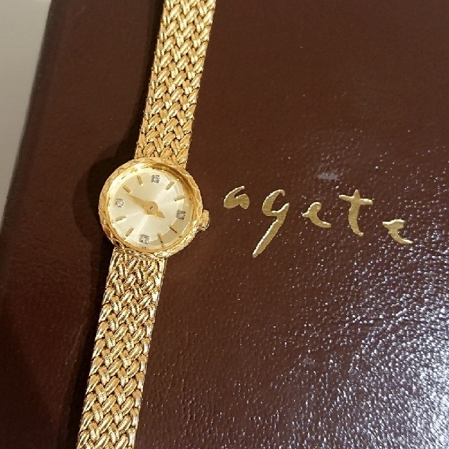 agete(アガット)の定価72600円❇️agete 4Pダイヤ 華奢ウォッチ レディースのファッション小物(腕時計)の商品写真