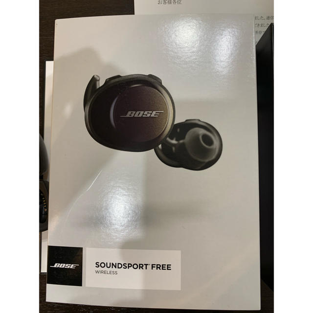 Bose SoundSport Free wireless ワイヤレスイヤホン - ヘッドフォン