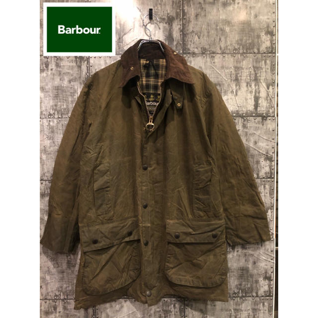 Barbour(バーブァー)のBarbour バブアー オイルドジャケット BORDER ボーダー セージ メンズのジャケット/アウター(ミリタリージャケット)の商品写真