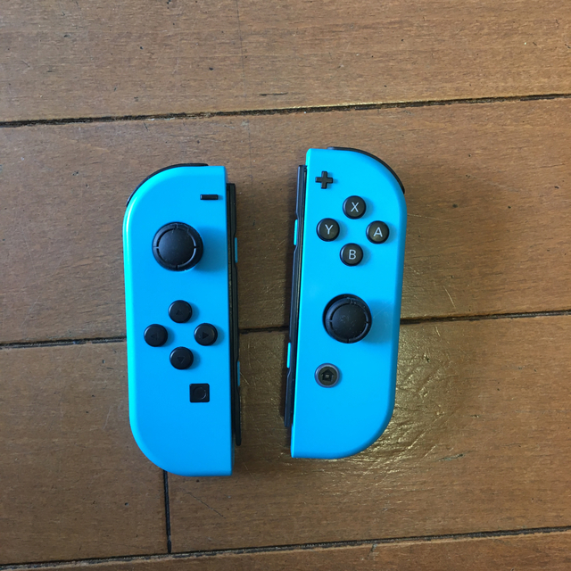 Nintendo Switch ジョイコン ブルー 左右 メンテ済