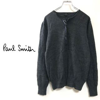 ポールスミス(Paul Smith)のPS Paul Smith ポールスミス 100%ウール★ヘンリーネックセーター(ニット/セーター)