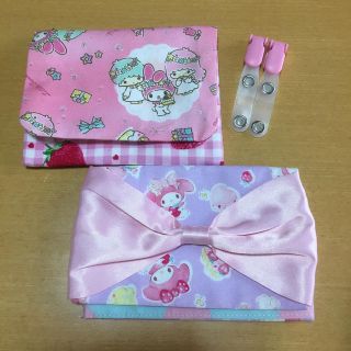 移動ポケット2枚セット♡ハンドメイド(外出用品)